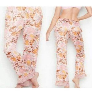 NWT Victoria's Secret Floral Print XL Pajama Pants
